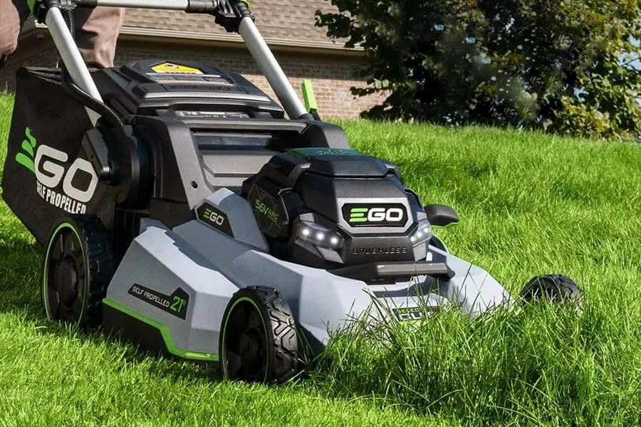 walk behind electric mower