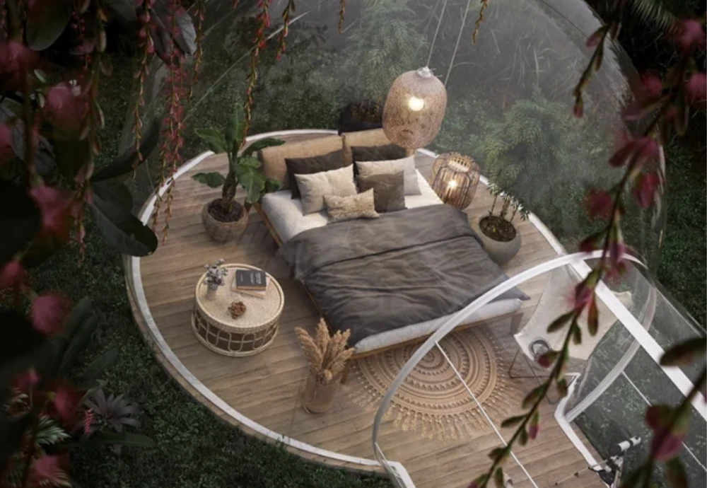 outdoor tent bubble